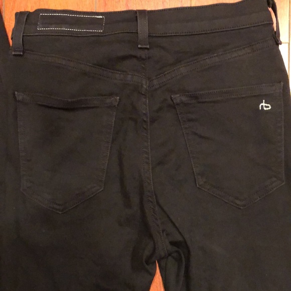 Rag & Bone Dive Studded Black Skinny Jean - Picture 11 of 14